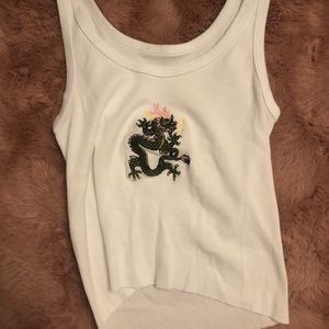 Brandy Melville Cropped Tank Top